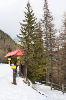 The beginning of two valleys : Velka Studena dolina, Mala Studena dolina.\\nHrebienok, Vysoke Tatry, Slovakia