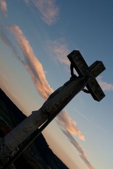 Sacrum near Chapel of the Holy Cross (Siva Brada), Slovakia