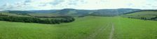 Panorama smerom na Vrbovce