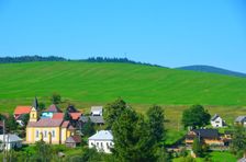 Veľké Borové, kostol povýšenia Svätého kríža