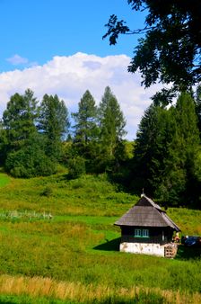 Veľké Borové, drevenica