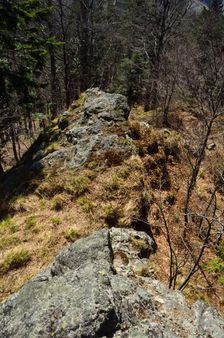 Skalnatá 1125m, vrcholové bralo