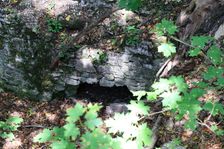 na Pustom hrade - múry